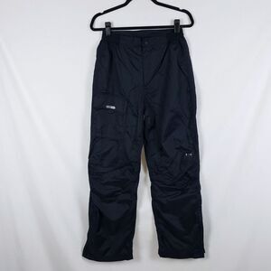 Helly Hansen Packable Pants Womens M Black Outdoor Hiking 100% Nylon